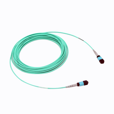 کابل فیبر 10 گیگابیتی چند حالته 3.0 میلی متری MPO MTP Patch Cord طول های سفارشی