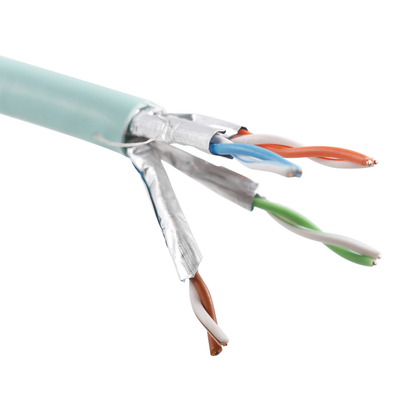 کابل ارتباطی دیتا عایق HDPE کابل شبکه Cat 6a 305M Roll