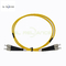 کابل فیبر نوری CE ROHS 3m Single Mode Duplex Patch Cord Fc To Fc